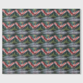 Grace in Flight: Der rosa Flamingos Riverdance Geschenkpapier (Flach)