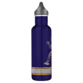 Grace in Motion: Die Silhouetten der Geschwindigke Edelstahlflasche (Links)