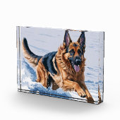 Grace in Motion: Elsass am Wasser Fotoblock (Rechts)