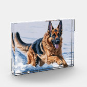 Grace in Motion: Elsass am Wasser Fotoblock (Links)