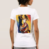 Grace in Motion: Flamenco Spirit" T-Shirt (Rückseite)