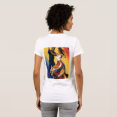 Grace in Motion: Flamenco Spirit" T-Shirt (Schwarz voll)