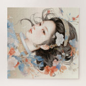 Grace in traditionellen chinesischen Frauen Puzzle (Horizontal)