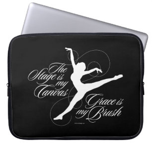 Grace ist mein Brush (Tanz) Laptopschutzhülle