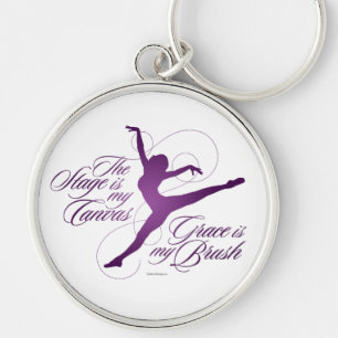 Grace ist mein Brush (Tanz) Schlüsselanhänger