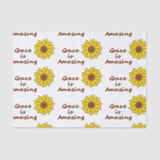Grace ist Phantastisch - Sonnenblume Seidenpapier