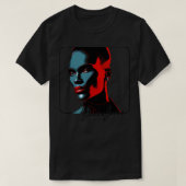 Grace Jones 80er Style Ästhetische Gestaltung T-Shirt (Design vorne)