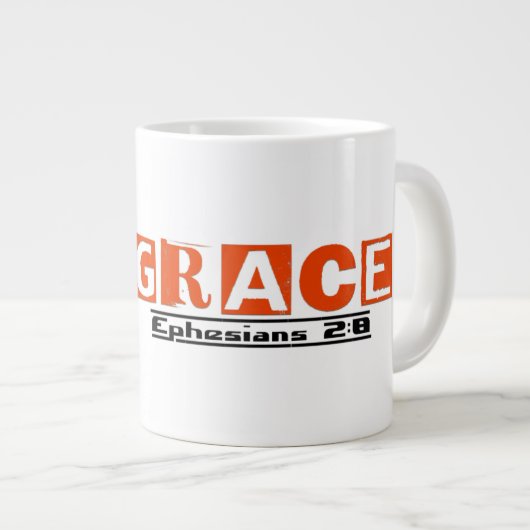 Grace - Jumbo-Tasse (Vorderseite Rechts)