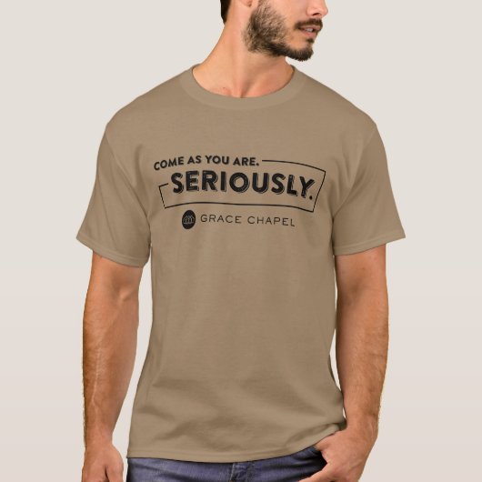 Grace Kapelle "Serious" T - Shirt (Vorderseite)