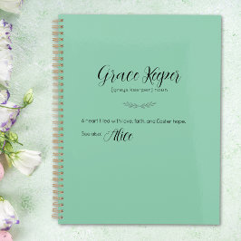 Grace Keeper Personalisiert Osterplaner Planer