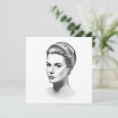 Grace Kelly Feiertagskarte (Stehend Vorderseite)