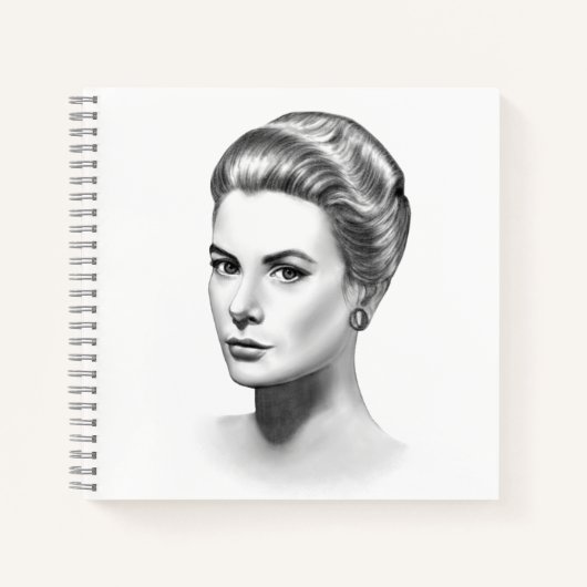 Grace Kelly Notizblock (Vorderseite)