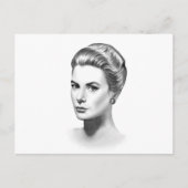 Grace Kelly Postkarte (Vorderseite)