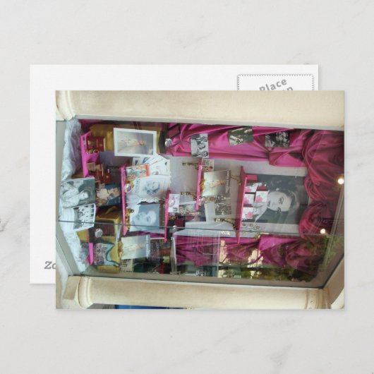 Grace Kelly von Monaco Postkarte (Vorne/Hinten)