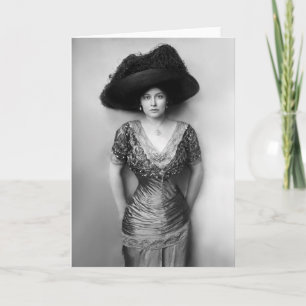Grace La Rue Circa 1900 Karte
