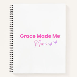 Grace Made Me Mama Christliches Mama Notizbuch