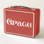 Grace Metall Brotdose (Rückseite)