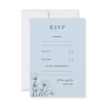 GRACE Moderne RSVP-Karte