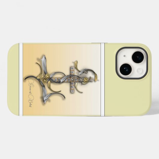 "Grace of Belief", Apple iPhone 14 Fall Case-Mate iPhone Hülle (Rückseite (Horizontal))
