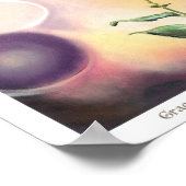 Grace of Filigree - Edler Kunstdruck Poster (Ecke)