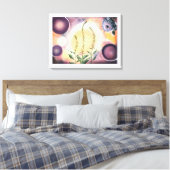 Grace of Filigree - Leinwand (Insitu (Schlafzimmer))