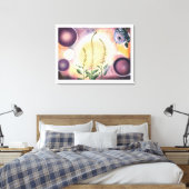 Grace of Filigree Leinwanddruck (Insitu (Schlafzimmer))