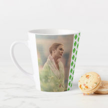 Grace of Monaco / St Patrick's Day Latte Tasse