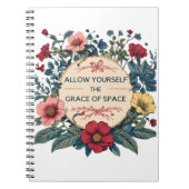 Grace of Space Spiral Notebook Notizblock (Vorderseite)