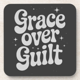 Grace Over Guilt Beverage Coaster Getränkeuntersetzer
