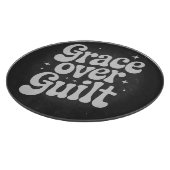 Grace Over Guilt Cutting Board Schneidebrett (Ecke)