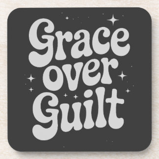 Grace Over Guilt Getränkuntersetzer Getränkeuntersetzer