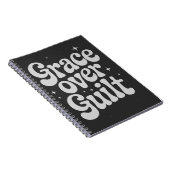 Grace Over Guilt Notebook Notizblock (Rechte Seite)
