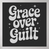 Grace Over Guilt Poster (Vorne)