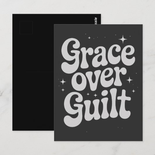 Grace Over Guilt Postkarte (Vorne/Hinten)