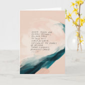 "Grace" Personalisiertes Beileid für einen Verlust Karte (Gelbe Blume)