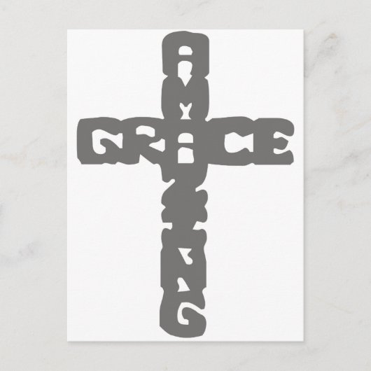 Grace-Phantastische Gris Postkarte (Vorderseite)