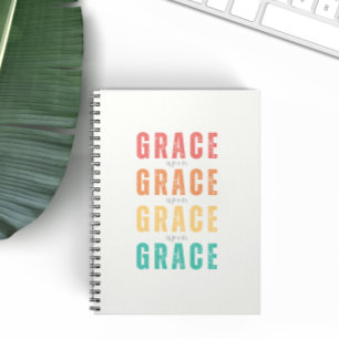 Grace Prayer Journal, Christliches Notebook Notizblock
