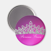 Grace Princess - Maßgeschneidert Magnet (Vorderseite/Rückseite)