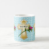 Grace Rose Christliche Cross Tasse (Mittel)