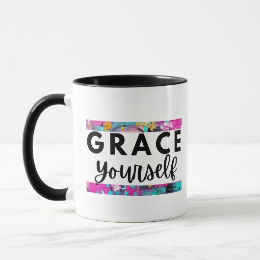 Grace Sie selbst Inspiration Tasse für Frauen (Links)