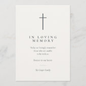 Grace Stone In Loving Memory 5x7 Gedenktafel (Vorderseite)