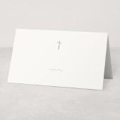 Grace Stone religiöse Platzkarte oder Buffetschild