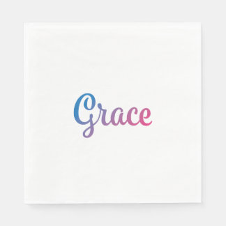 Grace Stylish Cursive Serviette