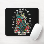 Grace Through Faith Lest Any Should Boast Pea Chri Mousepad (Mit Mouse)
