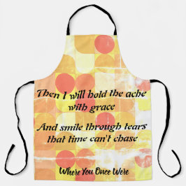 Grace Through the Ache, Cooking with Heart Schürze