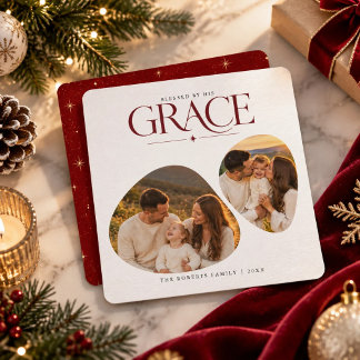 Grace Two Abstract-Foto religiöse Weihnachten