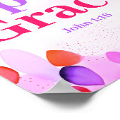 Grace über Grace Boho Christlich Teen Giro del Mal Poster (Ecke)