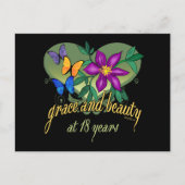 Grace und Beauty bei 18 Jahren Postkarte (Vorderseite)