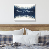 Grace und Eleganz werden nie außer Mode kommen Leinwanddruck (Insitu (Schlafzimmer))