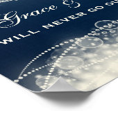 Grace und Eleganz werden nie außer Mode kommen Poster (Ecke)